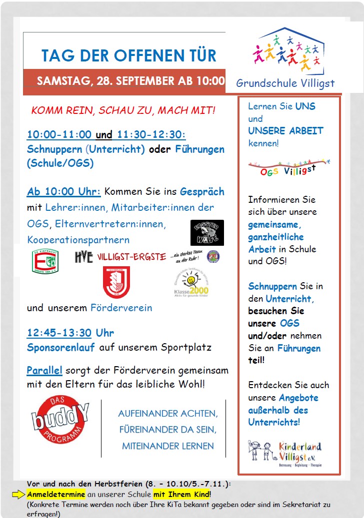Tag der offenen Tür am 28.09.2024